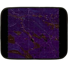 Maine Usgs Historical Map Abol Pond 104859 1988 24000 Inversion Restoration Fleece Blanket (mini)