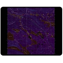 Maine Usgs Historical Map Abol Pond 104859 1988 24000 Inversion Restoration Fleece Blanket (medium) 