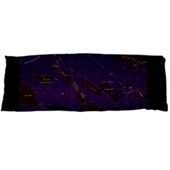 Maine Usgs Historical Map Abol Pond 104859 1988 24000 Inversion Restoration Body Pillow Case Dakimakura (two Sides) by WetdryvacsLair