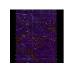 Maine Usgs Historical Map Abol Pond 104859 1988 24000 Inversion Restoration Small Satin Scarf (square) by WetdryvacsLair