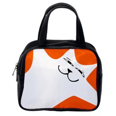 Cat Classic Handbag (one Side)