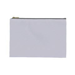 Cloudy Grey Cosmetic Bag (large) by FabChoice