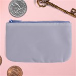 Cloudy Grey Large Coin Purse Front