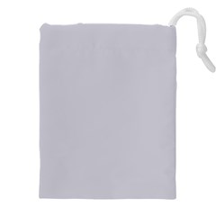 Cloudy Grey Drawstring Pouch (5xl) by FabChoice