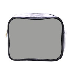 Drizzle Grey Mini Toiletries Bag (one Side) by FabChoice