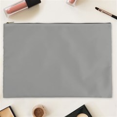 Drizzle Grey Cosmetic Bag (xxl) by FabChoice