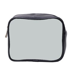 Glacier Grey Mini Toiletries Bag (two Sides) by FabChoice