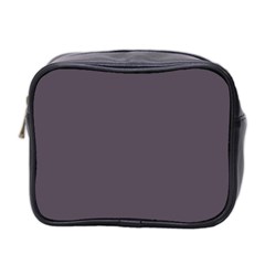 Graphite Grey Mini Toiletries Bag (two Sides) by FabChoice