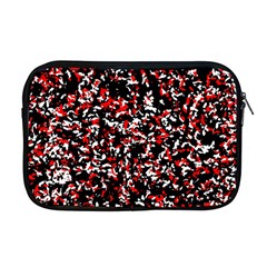 Patterntachesrougeblancnoir75 Apple Macbook Pro 17  Zipper Case