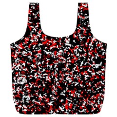 Patterntachesrougeblancnoir75 Full Print Recycle Bag (xxl)