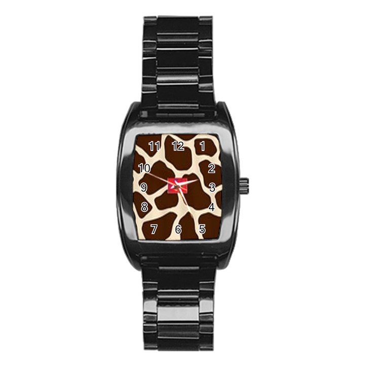 Palm tree Stainless Steel Barrel Watch