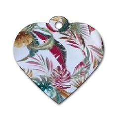 Spring/ Summer 2021 Dog Tag Heart (one Side) by tracikcollection