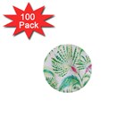  Palm Trees by Traci K 1  Mini Buttons (100 pack)  Front