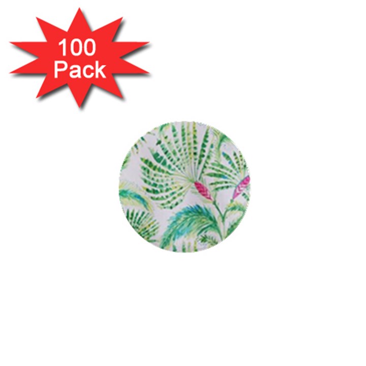  Palm Trees by Traci K 1  Mini Buttons (100 pack) 