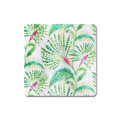  Palm Trees By Traci K Square Magnet by tracikcollection