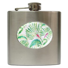  Palm Trees By Traci K Hip Flask (6 Oz) by tracikcollection