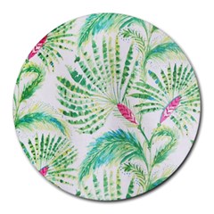  Palm Trees By Traci K Round Mousepads by tracikcollection