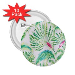  Palm Trees By Traci K 2 25  Buttons (10 Pack) 