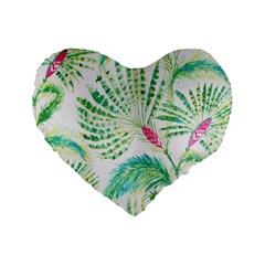  Palm Trees By Traci K Standard 16  Premium Heart Shape Cushions by tracikcollection