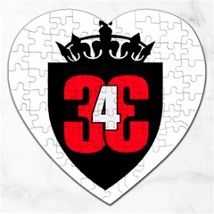 343 Logo Jigsaw Puzzle (heart) by 343Initiative