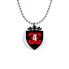 343 Logo 1  Button Necklace by 343Initiative