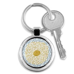 Sunshine Painting Key Chain (round) by goljakoff