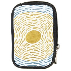 Sunshine Painting Compact Camera Leather Case by goljakoff