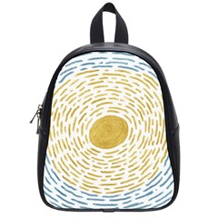 Sunshine Painting School Bag (small) by goljakoff