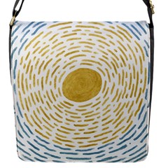 Sunshine painting Flap Closure Messenger Bag (S)