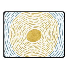 Sunshine Painting Double Sided Fleece Blanket (small)  by goljakoff