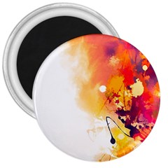 Autumn Paint 3  Magnets by goljakoff