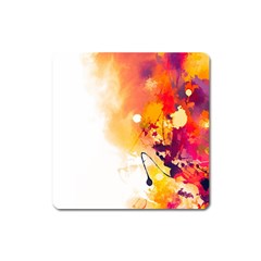 Autumn Paint Square Magnet by goljakoff