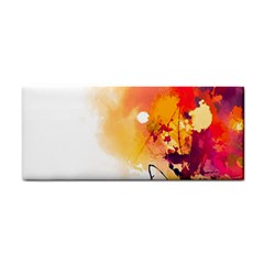 Autumn Paint Hand Towel by goljakoff