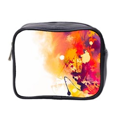 Autumn Paint Mini Toiletries Bag (two Sides) by goljakoff