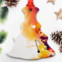 Autumn Paint Ornament (christmas Tree)  by goljakoff