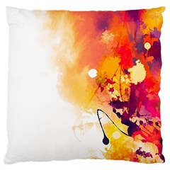 Autumn Paint Large Cushion Case (one Side) by goljakoff