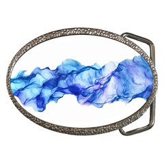 Blue Smoke Belt Buckles by goljakoff