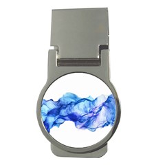 Blue Smoke Money Clips (round)  by goljakoff