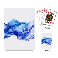 Blue Smoke Playing Cards Single Design (rectangle) by goljakoff