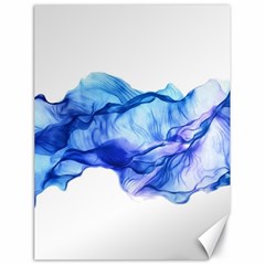 Blue Smoke Canvas 18  X 24  by goljakoff