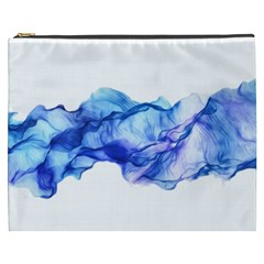 Blue Smoke Cosmetic Bag (xxxl) by goljakoff