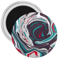 Vector Vivid Marble Pattern 1 3  Magnets by goljakoff