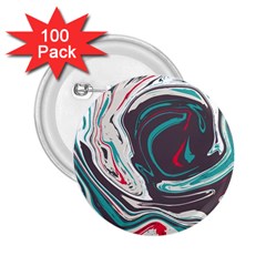 Vector Vivid Marble Pattern 1 2 25  Buttons (100 Pack)  by goljakoff