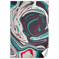 Vector Vivid Marble Pattern 1 Canvas 24  X 36  by goljakoff