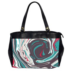 Vector Vivid Marble Pattern 1 Oversize Office Handbag (2 Sides) by goljakoff