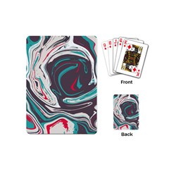 Vector Vivid Marble Pattern 1 Playing Cards Single Design (mini) by goljakoff