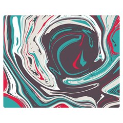 Vector Vivid Marble Pattern 1 Double Sided Flano Blanket (medium)  by goljakoff