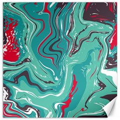 Vector Vivid Marble Pattern 2 Canvas 16  X 16  by goljakoff