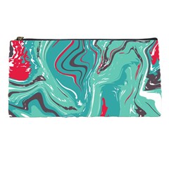 Vector Vivid Marble Pattern 2 Pencil Case by goljakoff