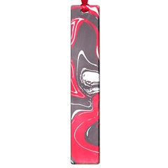 Red Vivid Marble Pattern 3 Large Book Marks by goljakoff